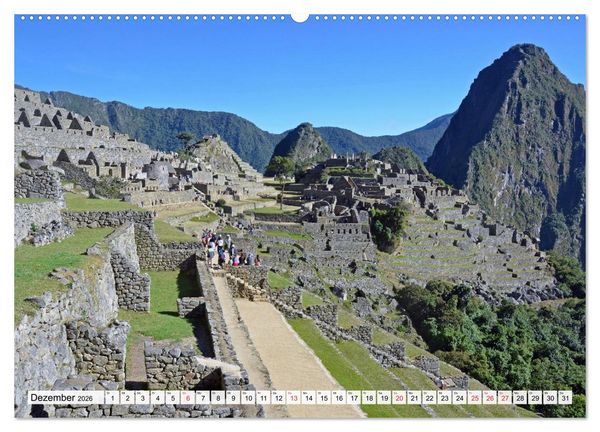 Produktbild: Faszination PERU, zwischen Anden und Regenwald (hochwertiger Premium Wandkalender 2026 DIN A2 quer), Kunstdruck in Hochglanz