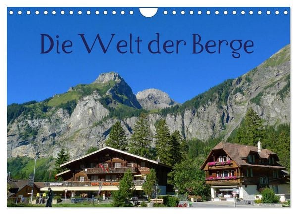 Produktbild: Die Welt der Berge (Wandkalender 2026 DIN A4 quer), CALVENDO Monatskalender
