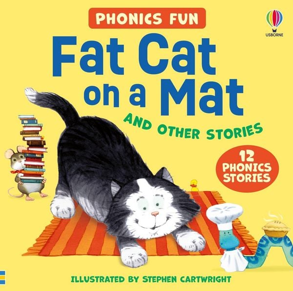 Produktbild: Usborne Phonics - Fat Cat on a Mat and Other Stories