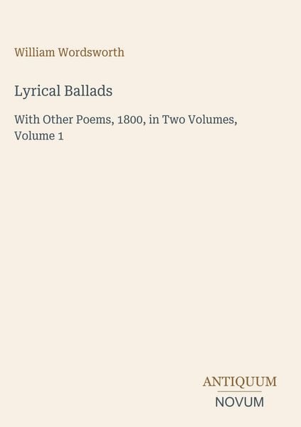 Produktbild: Lyrical Ballads