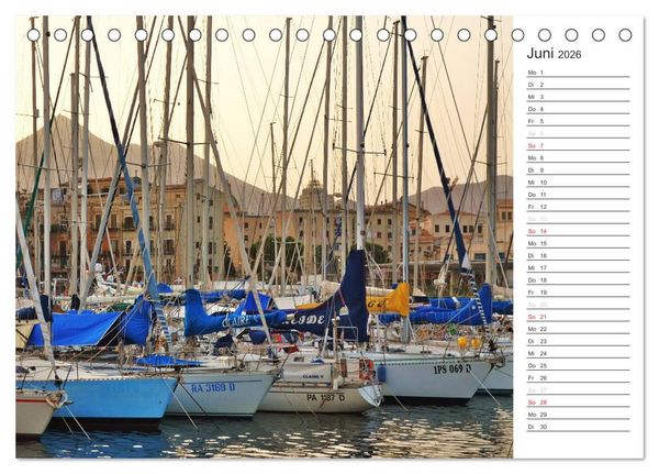 Produktbild: Sizilien - Insel zwischen zwei Kontinenten (Tischkalender 2026 DIN A5 quer), CALVENDO Monatskalender