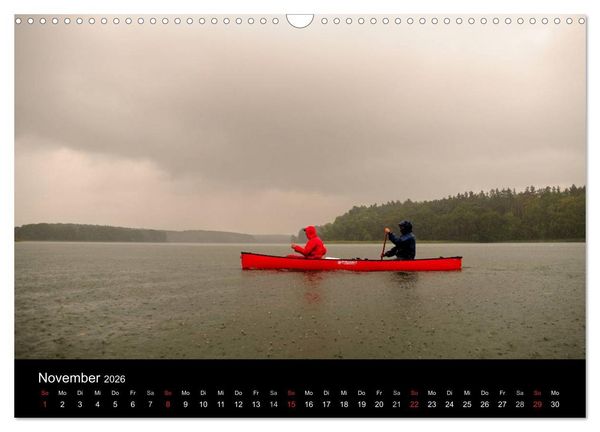 Produktbild: Wasserwandern in Mecklenburg-Vorpommern (Wandkalender 2026 DIN A3 quer), CALVENDO Monatskalender