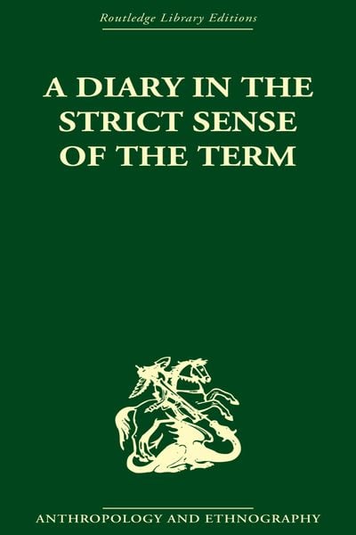 Produktbild: A Diary in the Strictest Sense of the Term