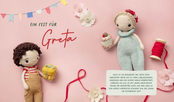 Produktbild: Lulu loves the moon &ndash; Amigurumi-Lieblingspuppen h&auml;keln mit @lululovesthemoon