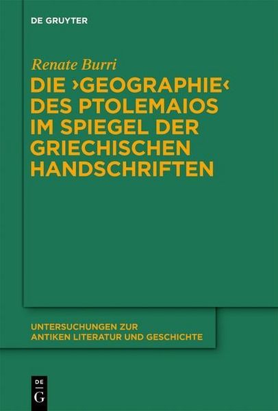 Produktbild: Die "Geographie" des Ptolemaios im Spiegel der griechischen Handschriften