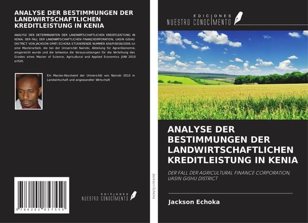 Produktbild: Analyse der Bestimmungen der Landwirtschaftlichen Kreditleistung in Kenia