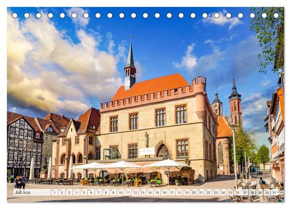 Produktbild: G&ouml;ttingen Impressionen (Tischkalender 2026 DIN A5 quer), CALVENDO Monatskalender