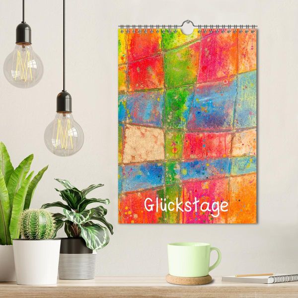 Produktbild: Gl&uuml;ckstage (Wandkalender 2026 DIN A4 hoch), CALVENDO Monatskalender