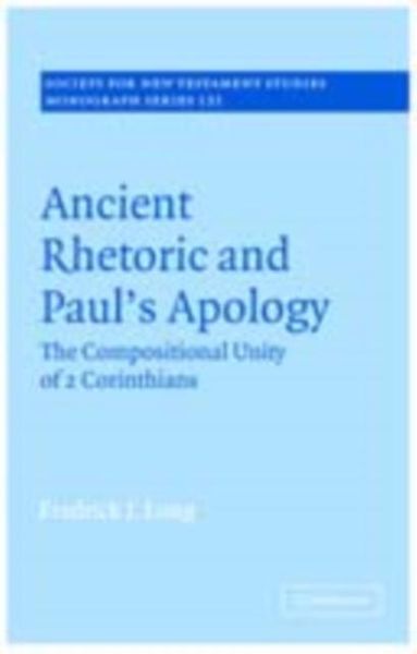 Produktbild: Ancient Rhetoric and Paul's Apology