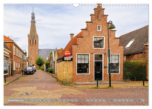 Produktbild: Ein Blick auf Medemblik (Wandkalender 2026 DIN A3 quer), CALVENDO Monatskalender