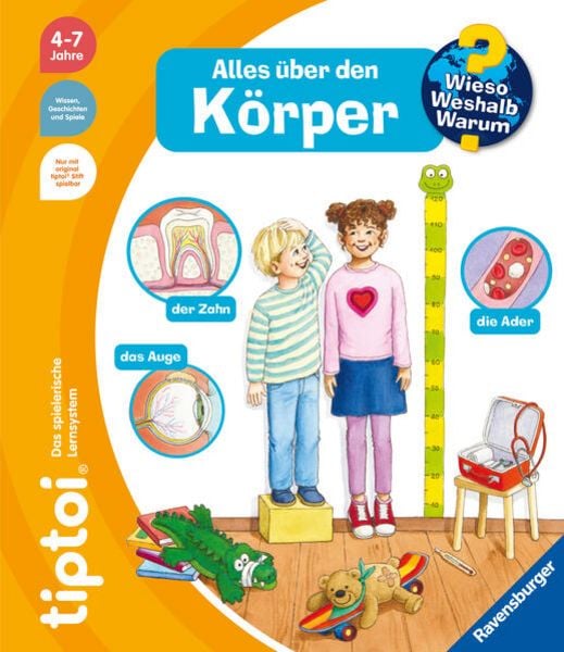 Ravensburger - tiptoi Wieso? Weshalb? Warum? Alles über den Körper