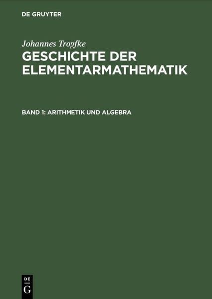 Produktbild: Arithmetik und Algebra