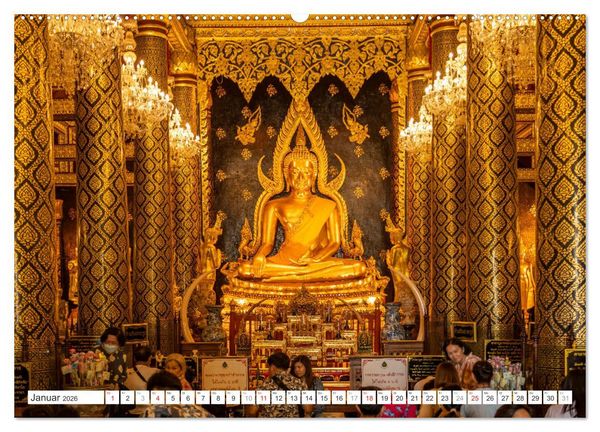 Produktbild: Siddhartha Gautama - Buddha (Wandkalender 2026 DIN A2 quer), CALVENDO Monatskalender