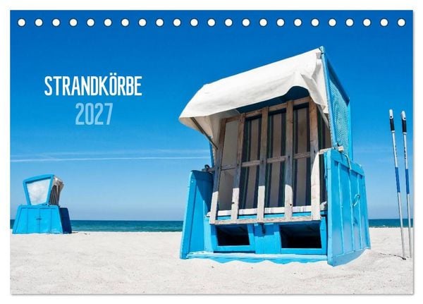 Produktbild: Strandk&ouml;rbe 2027 (Tischkalender 2027 DIN A5 quer), CALVENDO Monatskalender