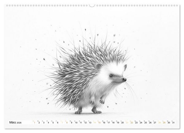 Produktbild: Tierisches Tohuwabohu (Wandkalender 2026 DIN A2 quer), CALVENDO Monatskalender