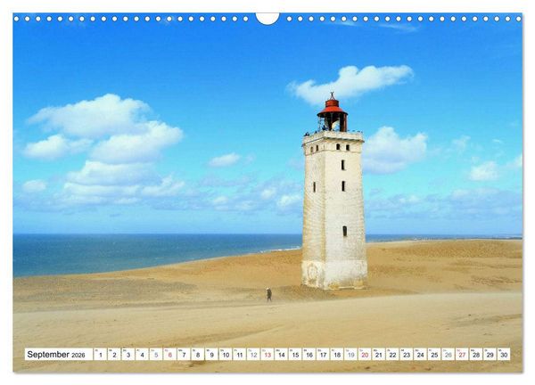 Produktbild: Rubjerg Knude Fyr (Wandkalender 2026 DIN A3 quer), CALVENDO Monatskalender