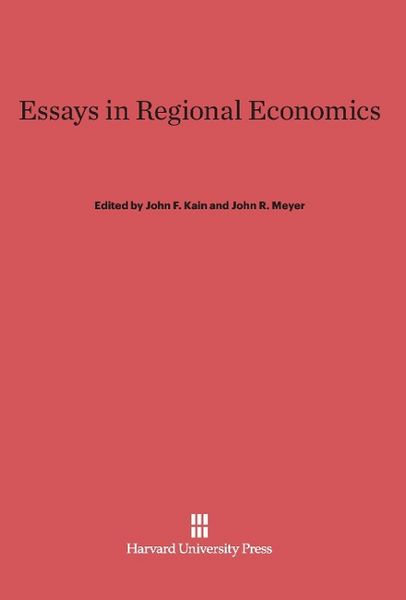 Produktbild: Essays in Regional Economics
