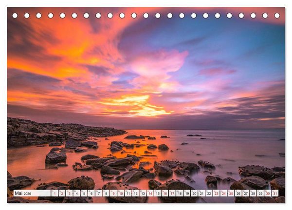 Produktbild: Summer Paradise Fiji (Tischkalender 2026 DIN A5 quer), CALVENDO Monatskalender