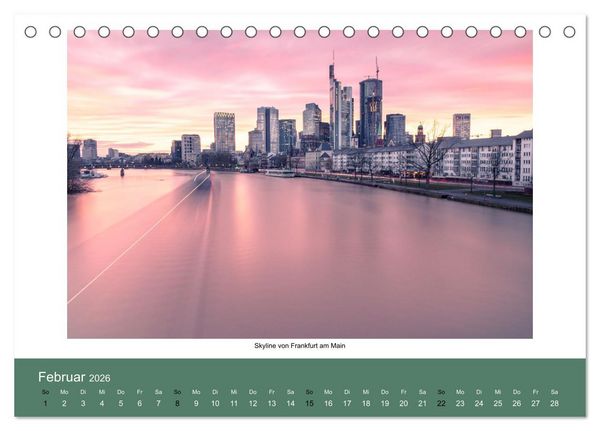 Produktbild: Heimat und Ferne, ein Jahr in Bildern (Tischkalender 2026 DIN A5 quer), CALVENDO Monatskalender