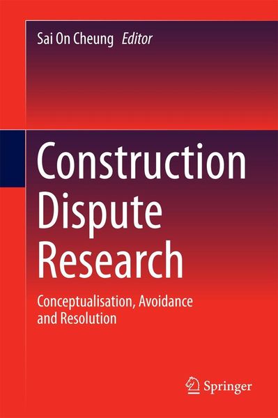 Produktbild: Construction Dispute Research