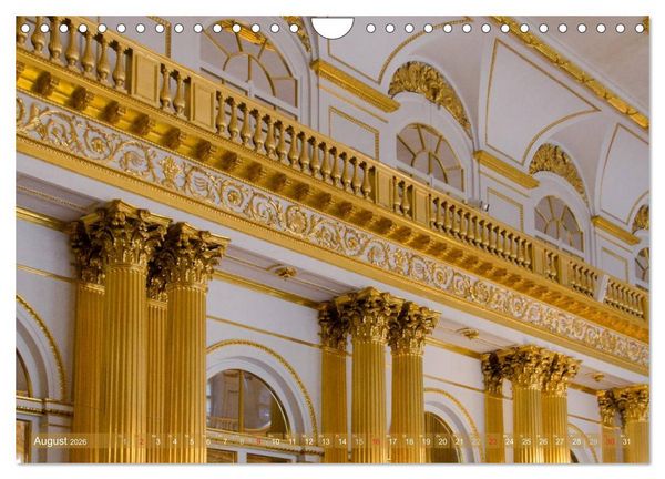 Produktbild: St. Petersburg - Alles Gold was gl&auml;nzt (Wandkalender 2026 DIN A4 quer), CALVENDO Monatskalender