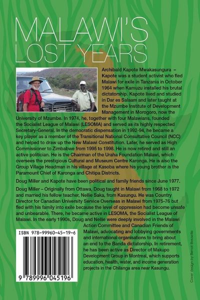 Produktbild: Malawi's Lost Years (1964-1994)