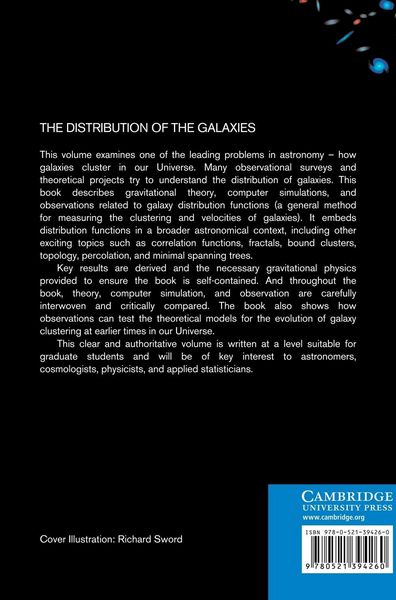 Produktbild: The Distribution of the Galaxies