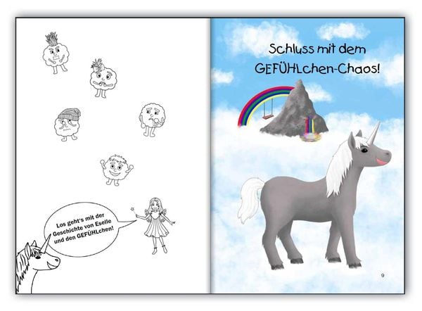 Produktbild: Schluss mit dem GEF&Uuml;HLchen-Chaos! Das interaktive Kinderbuch mit umfassendem Begleitmaterial zum richtigen Umgang mit Gef&uuml;hlen * von einer P&auml;dagogin entwickelt *