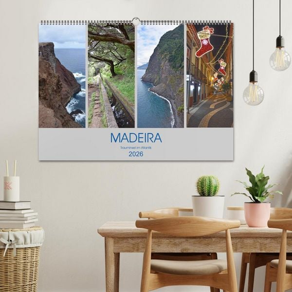 Produktbild: MADEIRA, Trauminsel im Atlantik (Wandkalender 2026 DIN A2 quer), CALVENDO Monatskalender