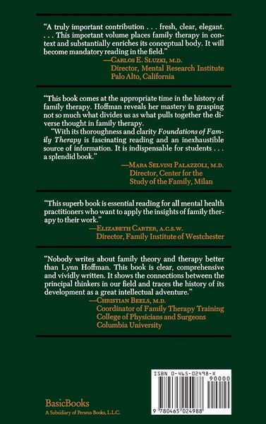 Produktbild: Hoffman, L: Foundations of Family Therapy