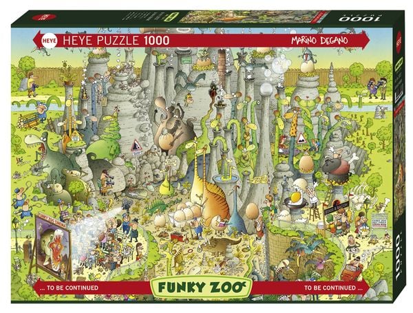 Heye - Standardpuzzle - Jurassic Habitat, 1000 Teile