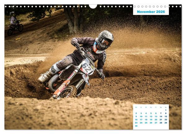 Produktbild: two stroke (Wandkalender 2026 DIN A3 quer), CALVENDO Monatskalender