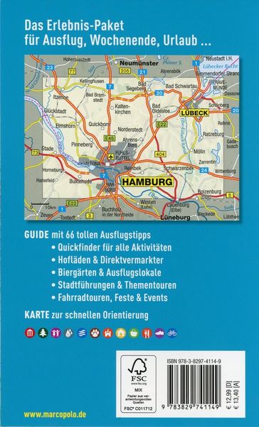 Produktbild: MARCO POLO Raus & Los! Hamburg, L&uuml;beck und Umgebung