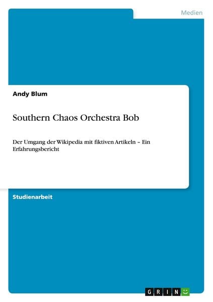 Produktbild: Southern Chaos Orchestra Bob