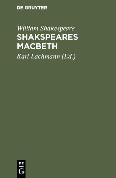 Produktbild: Shakspeare's Macbeth