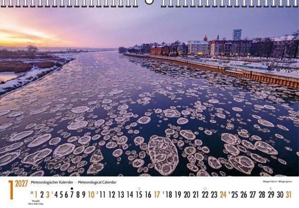 Produktbild: Meteorologischer Kalender 2027 Meteorological Calendar