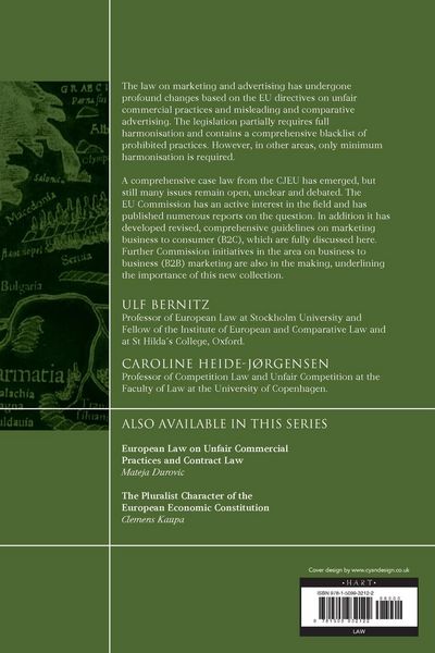 Produktbild: Marketing and Advertising Law in a Process of Harmonisation