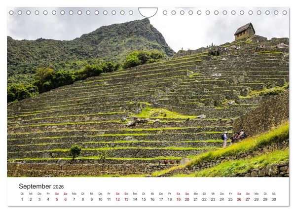 Produktbild: Macchu Picchu (Wandkalender 2026 DIN A4 quer), CALVENDO Monatskalender