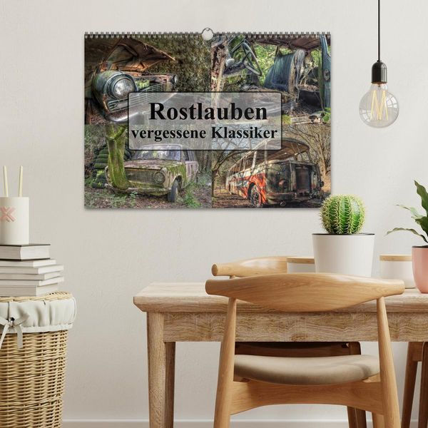 Produktbild: Rostlauben - vergessene Klassiker (Wandkalender 2026 DIN A3 quer), CALVENDO Monatskalender