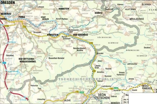 Produktbild: Nationalparkregion S&auml;chsisch-B&ouml;hmische Schweiz