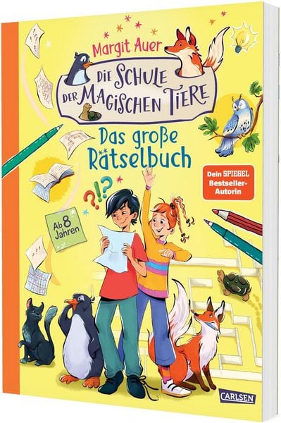 Produktbild: Die Schule der magischen Tiere Besch&auml;ftigung: Das gro&szlig;e R&auml;tselbuch