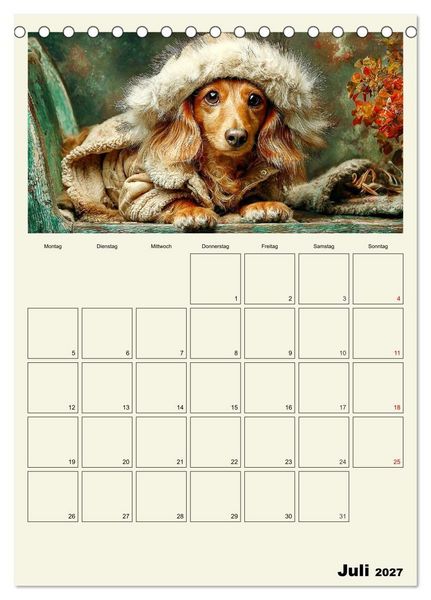 Produktbild: Schnuten im Herbstlicht. Kleine Hunde in stillen Momenten (Tischkalender 2027 DIN A5 hoch), CALVENDO Monatskalender