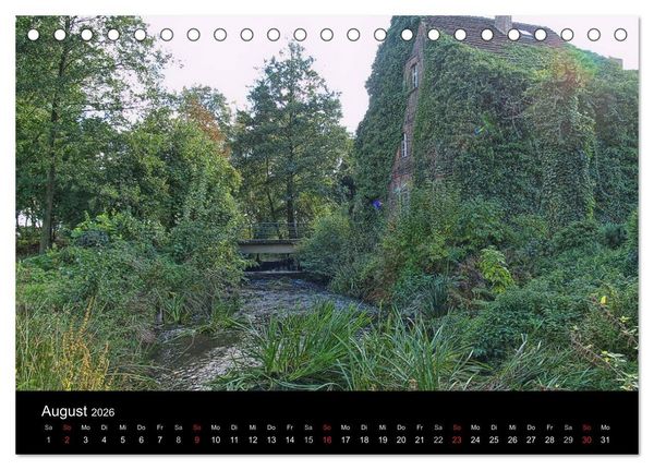 Produktbild: Wasserm&uuml;hlen an der Dahme (Tischkalender 2026 DIN A5 quer), CALVENDO Monatskalender