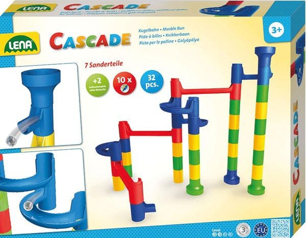LENA 65289 - Cascade Kugelbahn Curve
