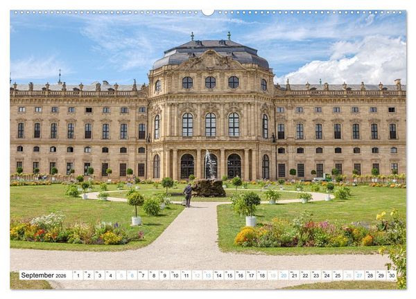 Produktbild: W&uuml;rzburg - Stadt mit Charme (Wandkalender 2026 DIN A2 quer), CALVENDO Monatskalender