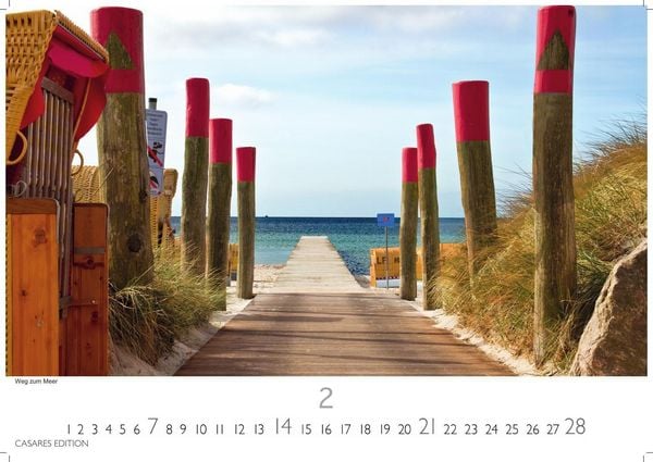 Produktbild: Ostseek&uuml;ste Kalender 2027 &ndash; Wandkalender | Fotokalender Deutschland 24x35cm | Stimmungsvolle K&uuml;stenmomente im Ostseek&uuml;ste &ndash; 12 faszinierende Ansichten von Meer und Natur