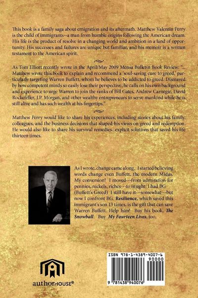 Produktbild: The Fourteen Lives of Matt Perry