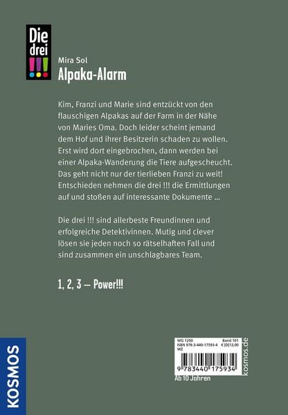 Produktbild: Die drei !!!, 101, Alpaka-Alarm