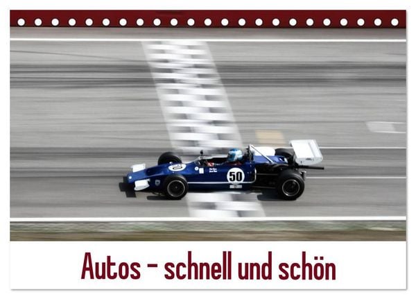 Produktbild: Autos - schnell und sch&ouml;n (Tischkalender 2027 DIN A5 quer), CALVENDO Monatskalender