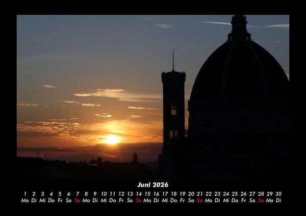 Produktbild: Sonnenuntergang 2026 Fotokalender DIN A3